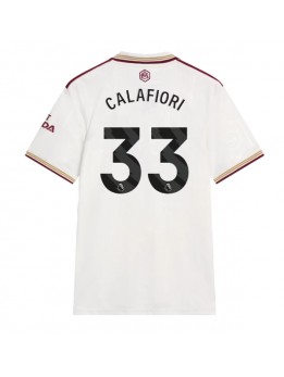 Billige Arsenal Riccardo Calafiori #33 Tredjedrakt 2025-26 Kortermet